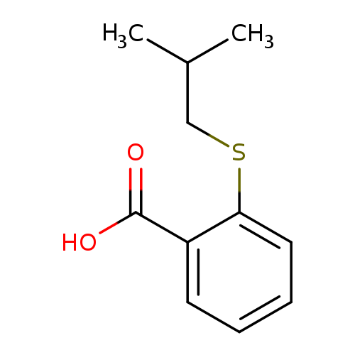 2-[(2-Methylpropyl)sulfanyl]benzoic acid