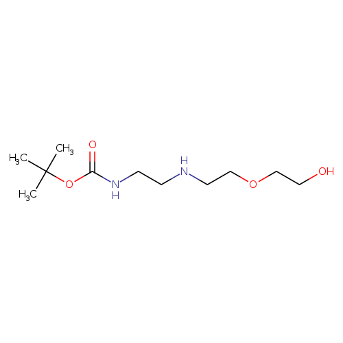 Tert-butyl N-(2-{[2-(2-hydroxyethoxy)ethyl]amino}ethyl)carbamate