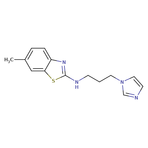 N-[3-(1H-Imidazol-1-yl)propyl]-6-methyl-1,3-benzothiazol-2-amine