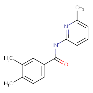 3,4-dimethyl-N-(6-methyl-2-pyridinyl)benzamide
