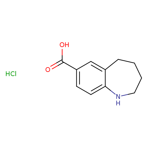 2,3,4,5-tetrahydro-1H-1-benzazepine-7-carboxylic acid hydrochloride