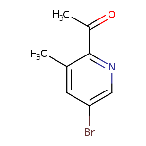 1-(5-Bromo-3-methylpyridin-2-yl)ethanone