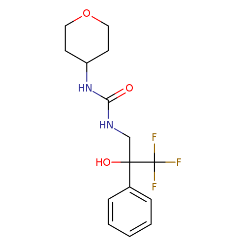 1-(oxan-4-yl)-3-(3,3,3-trifluoro-2-hydroxy-2-phenylpropyl)urea