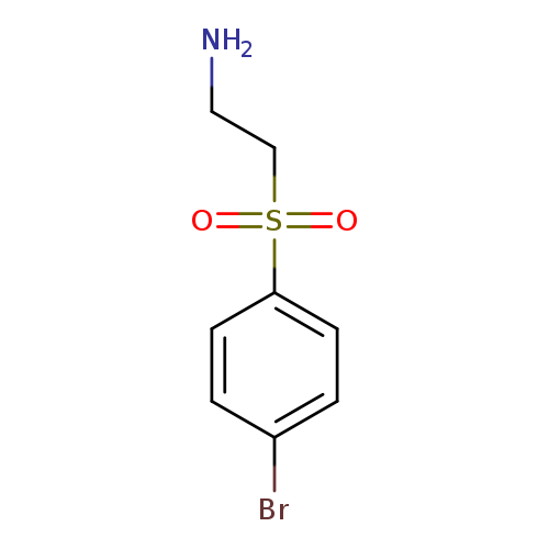 2-(4-bromobenzenesulfonyl)ethan-1-amine