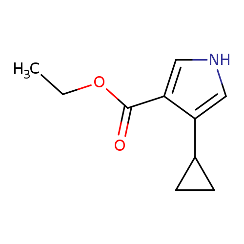 Ethyl 4-cyclopropyl-1h-pyrrole-3-carboxylate