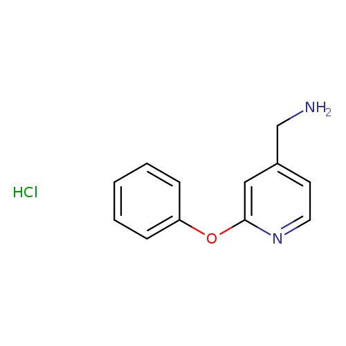 (2-phenoxypyridin-4-yl)methanamine hydrochloride