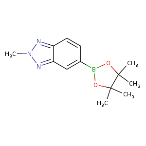 2-methyl-5-(4,4,5,5-tetramethyl-1,3,2-dioxaborolan-2-yl)benzotriazole