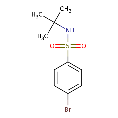 Benzenesulfonamide, 4-bromo-N-(1,1-dimethylethyl)-