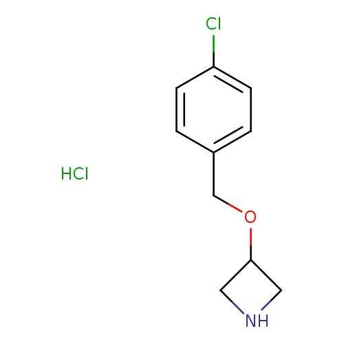 3-[(4-CHLOROPHENYL)METHOXY]-AZETIDINE HYDROCHLORIDE