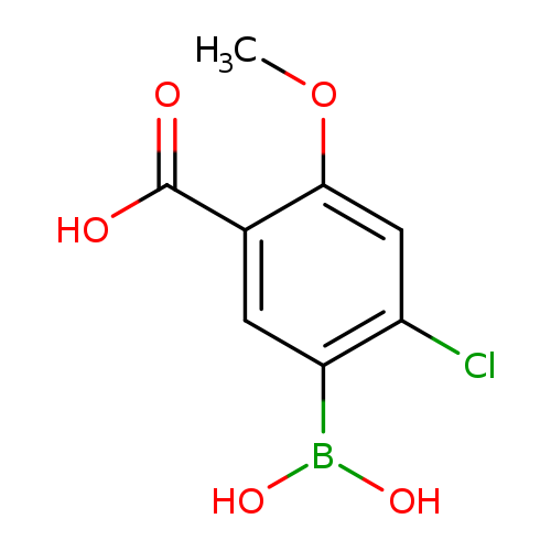 5-Carboxy-2-chloro-4-methoxyphenylboronic acid
