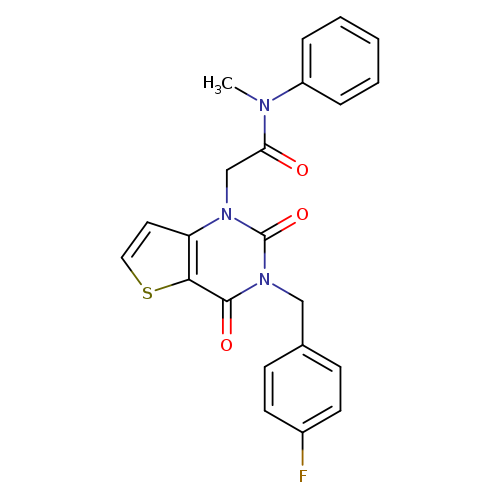 2-{3-[(4-fluorophenyl)methyl]-2,4-dioxo-1H,2H,3H,4H-thieno[3,2-d]pyrimidin-1-yl}-N-methyl-N-phenylacetamide