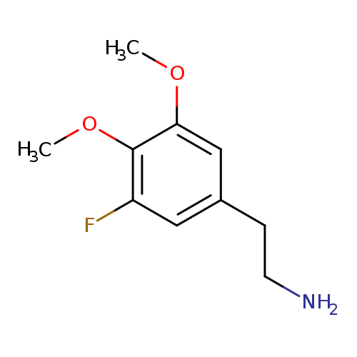2-(3-fluoro-4,5-dimethoxyphenyl)ethan-1-amine