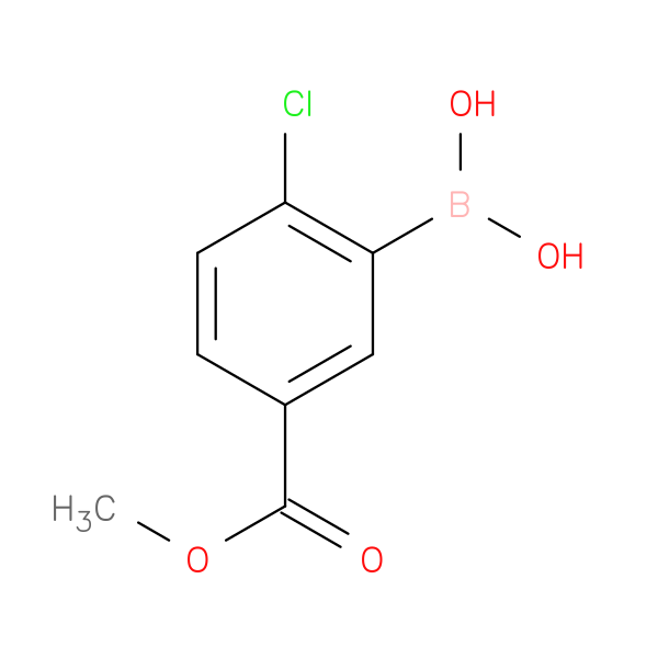 (2-Chloro-5-(methoxycarbonyl)phenyl)boronic acid