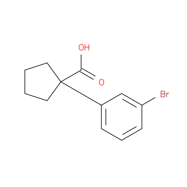 1-(3-Bromophenyl)cyclopentanecarboxylic acid