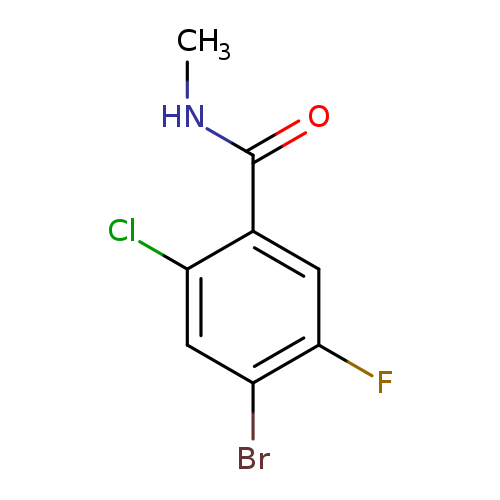 4-Bromo-2-chloro-5-fluoro-N-methylbenzamide