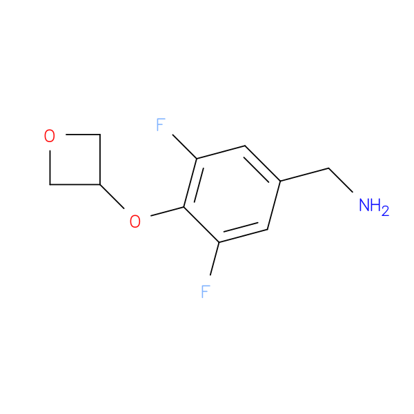 3,5-Difluoro-4-(oxetan-3-yloxy)-benzylamine