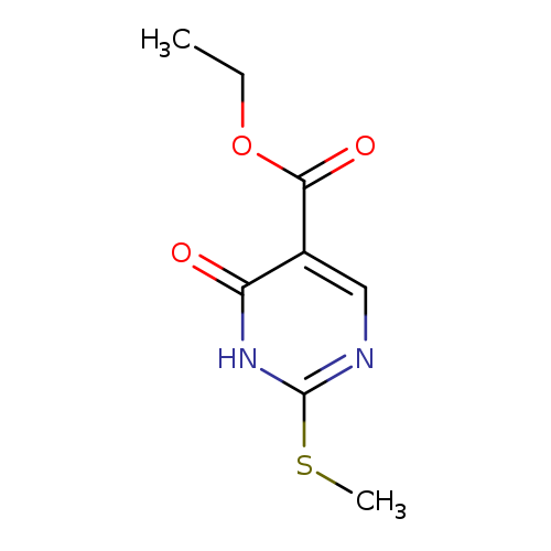 Ethyl 2-(methylthio)-6-oxo-1,6-dihydropyrimidine-5-carboxylate