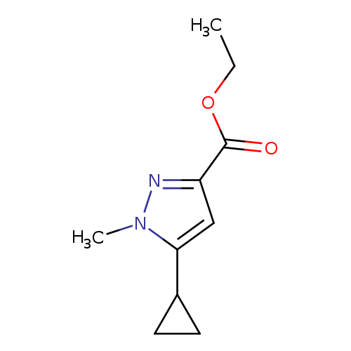 Ethyl 5-cyclopropyl-1-methyl-1H-pyrazole-3-carboxylate
