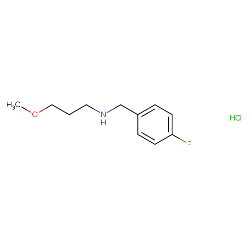 N-(4-fluorobenzyl)-3-methoxy-1-propanamine hydrochloride