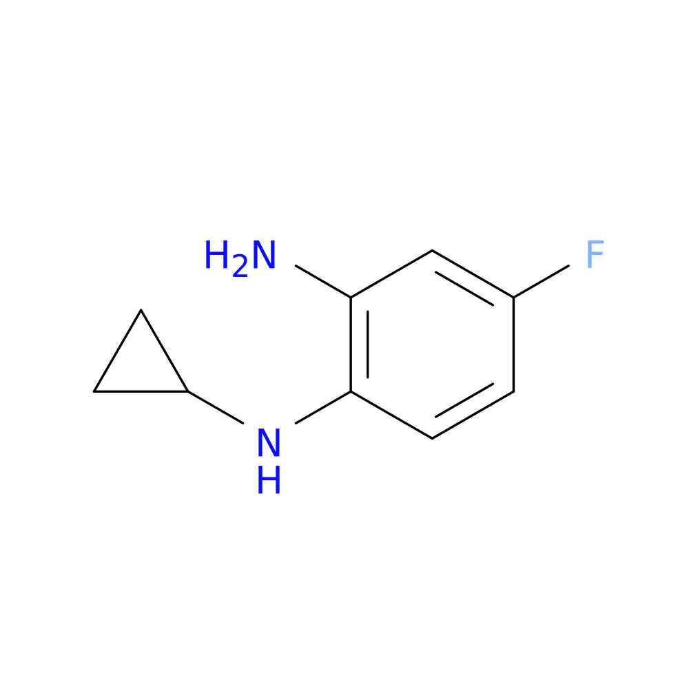 N1-cyclopropyl-4-fluorobenzene-1,2-diamine