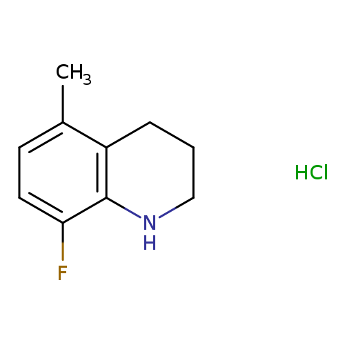 8-fluoro-5-methyl-1,2,3,4-tetrahydroquinoline hydrochloride