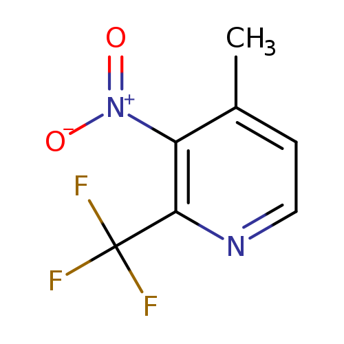 4-methyl-3-nitro-2-(trifluoromethyl)pyridine