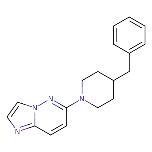 4-benzyl-1-{imidazo[1,2-b]pyridazin-6-yl}piperidine