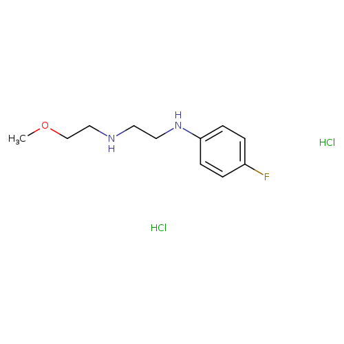 (2-[(4-Fluorophenyl)amino]ethyl)(2-methoxyethyl)amine dihydrochloride