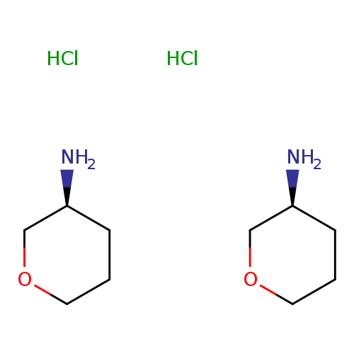 2H-Pyran-3-amine, tetrahydro-, hydrochloride (1:1), (3S)-