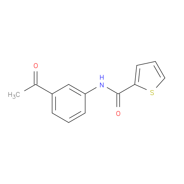 2-Thiophenecarboxamide, N-(3-acetylphenyl)-
