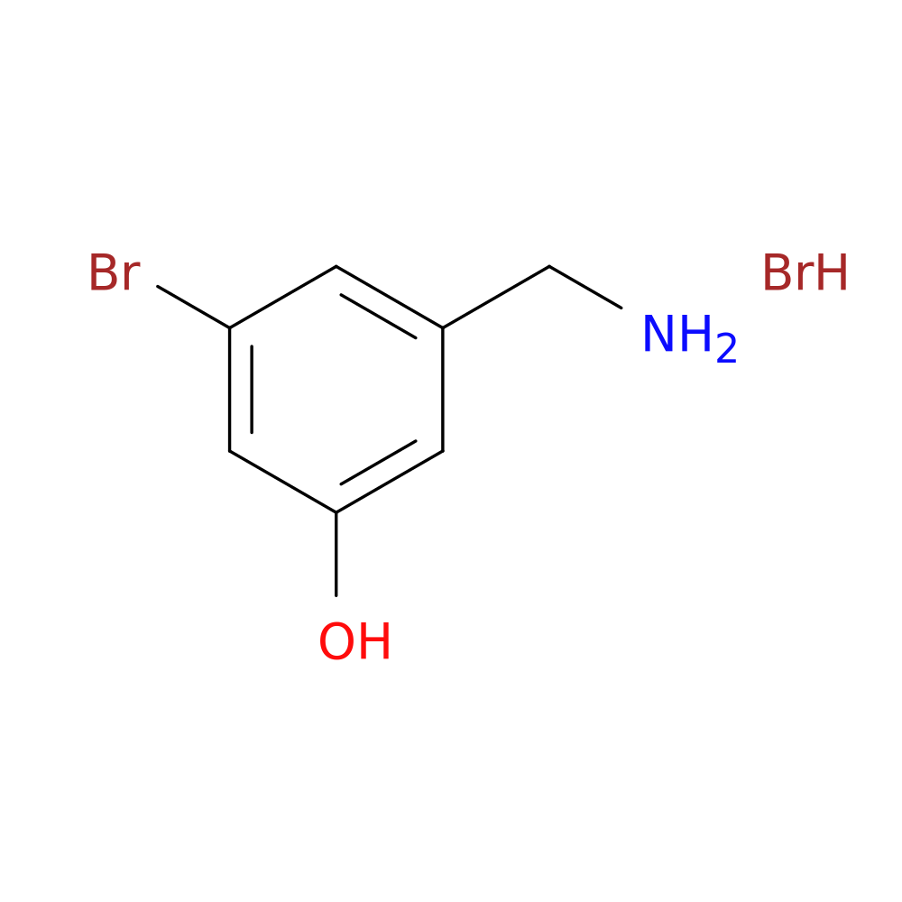 3-(aminomethyl)-5-bromophenol hydrobromide