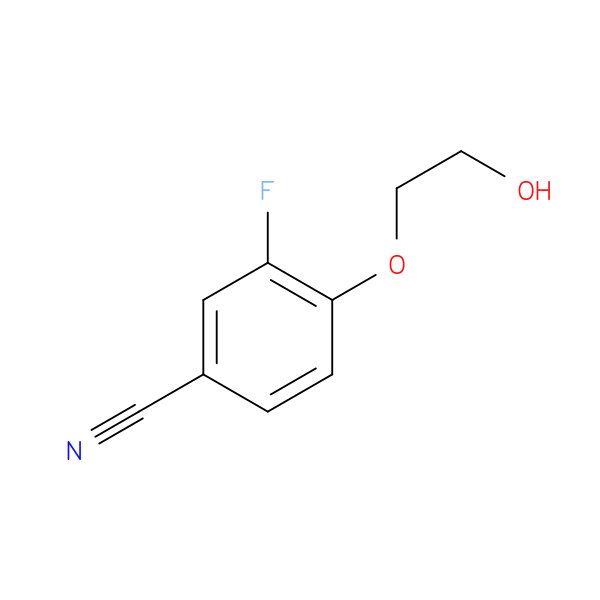 3-Fluoro-4-(2-hydroxyethoxy)benzonitrile