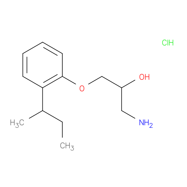 1-Amino-3-(2-sec-butylphenoxy)propan-2-ol hydrochloride
