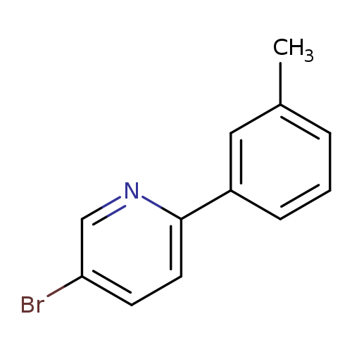 Pyridine, 5-bromo-2-(3-methylphenyl)-