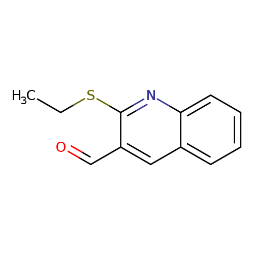 2-(ethylsulfanyl)quinoline-3-carbaldehyde