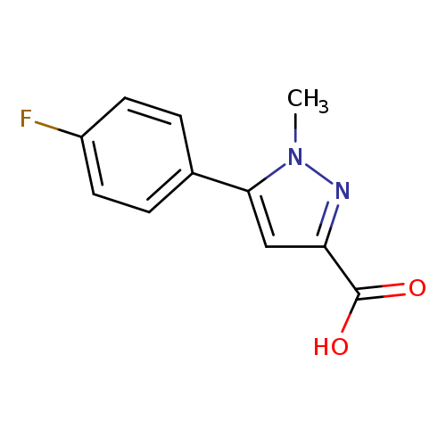 5-(4-Fluorophenyl)-1-methyl-1H-pyrazole-3-carboxylic acid