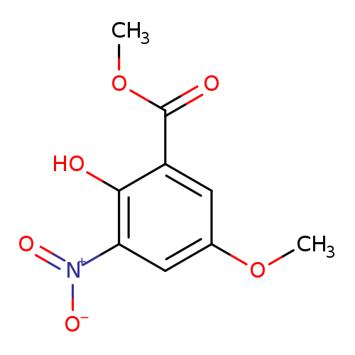 Methyl 2-hydroxy-5-methoxy-3-nitrobenzenecarboxylate