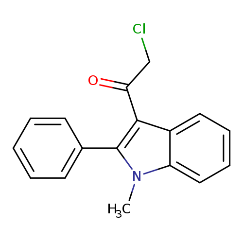 2-Chloro-1-(1-methyl-2-phenyl-1H-indol-3-yl)ethanone