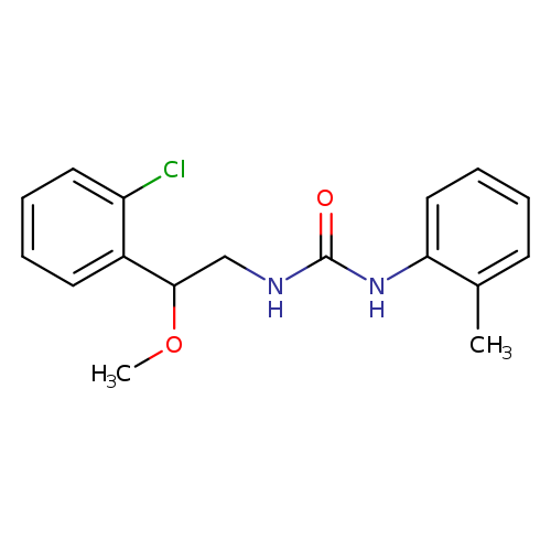 3-[2-(2-chlorophenyl)-2-methoxyethyl]-1-(2-methylphenyl)urea