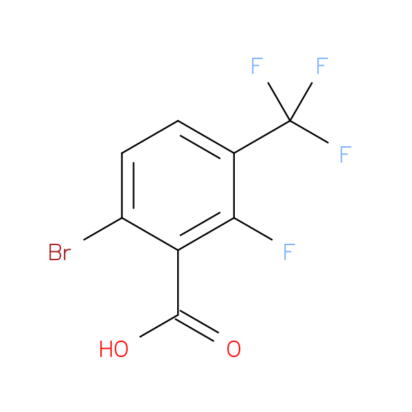 6-Bromo-2-fluoro-3-(trifluoromethyl)benzoic acid
