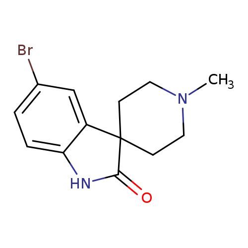 Spiro[3H-indole-3,4'-piperidin]-2(1H)-one, 5-bromo-1'-methyl-