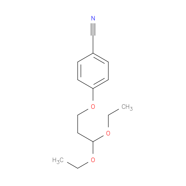 4-(3,3-diethoxypropoxy)benzonitrile