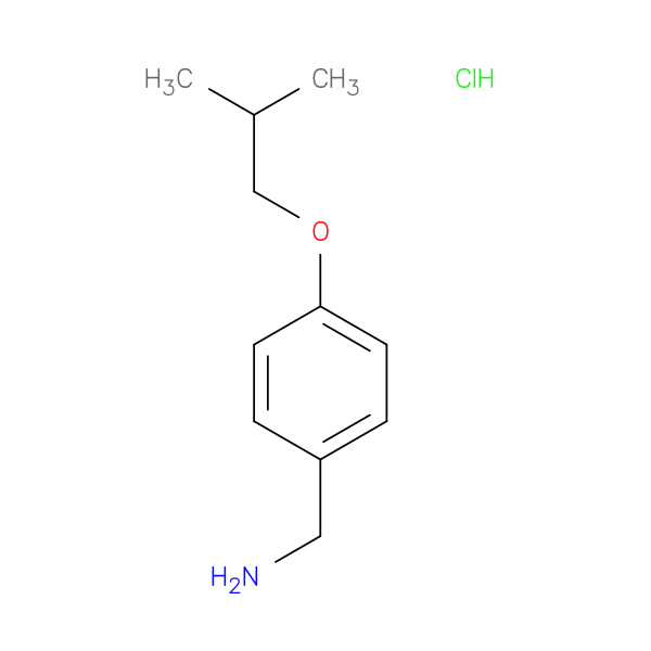 (4-Isobutoxyphenyl)methanamine hydrochloride