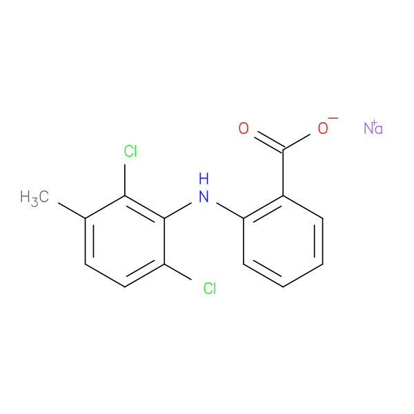 Sodium 2-((2,6-dichloro-3-methylphenyl)amino)benzoate