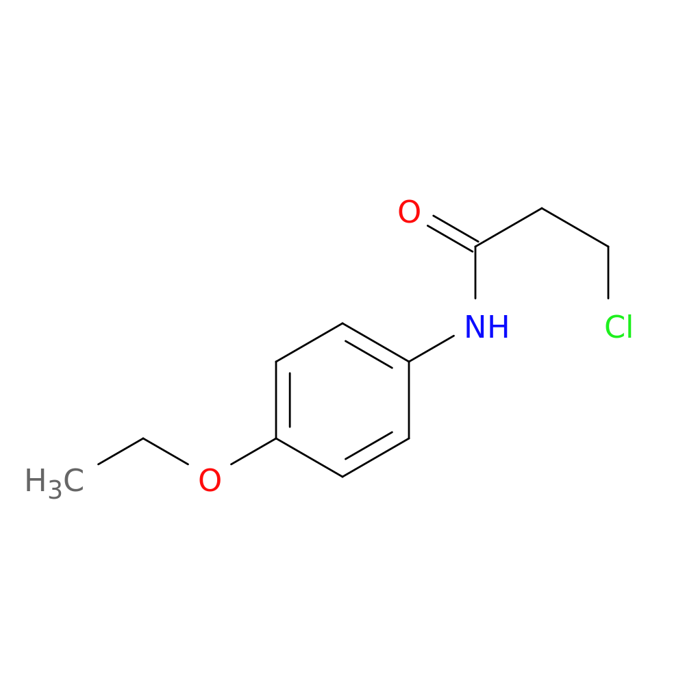 3-Chloro-N-(4-ethoxyphenyl)propanamide