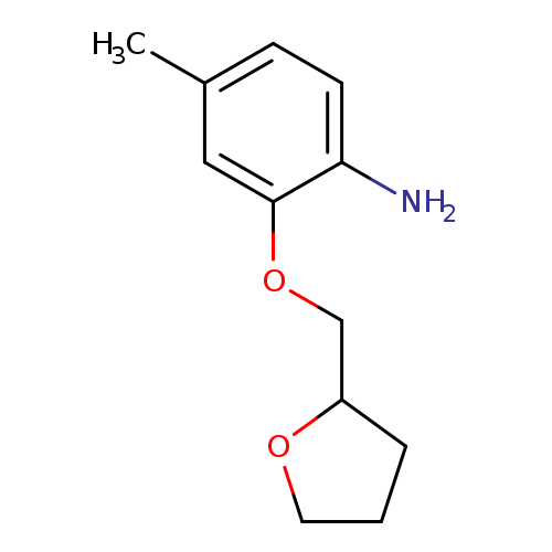 4-Methyl-2-(oxolan-2-ylmethoxy)aniline