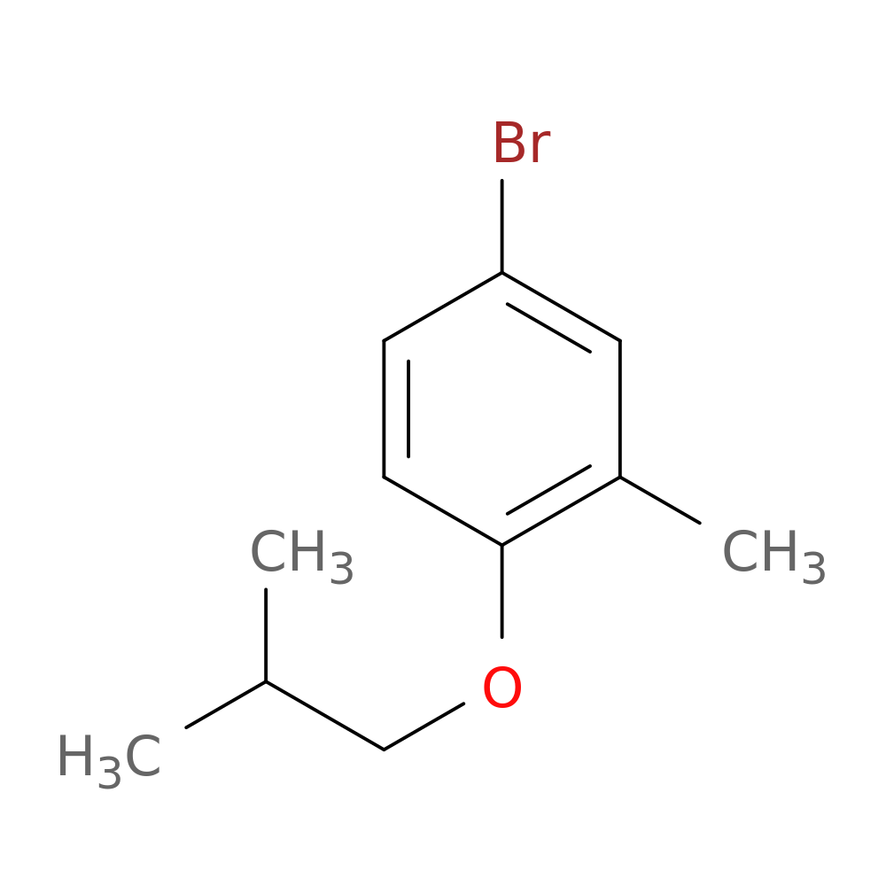 4-bromo-2-methyl-1-(2-methylpropoxy)benzene