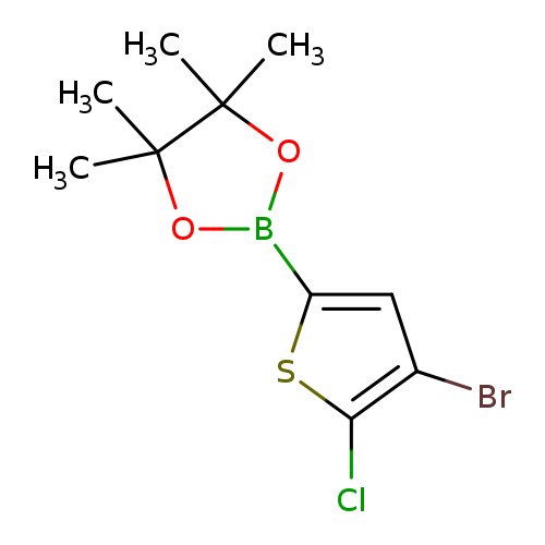 4-Bromo-5-chlorothiophene-2-boronic acid, pinacol ester