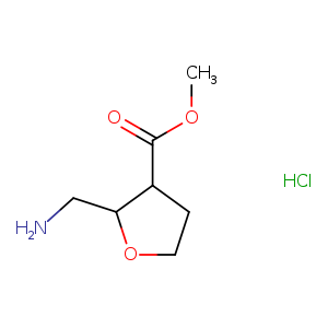 methyl2-(aminomethyl)oxolane-3-carboxylatehydrochloride,Mixtureofdiastereomers