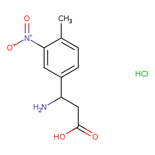 3-amino-3-(4-methyl-3-nitrophenyl)propanoicacidhydrochloride